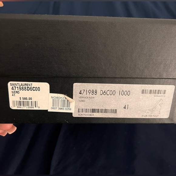 Saint Laurent Nero Heels - size 41 - Picture 12 of 12